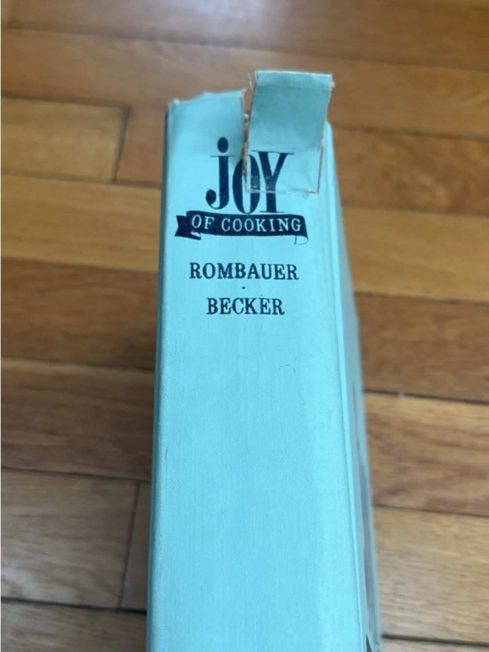 Joy of Cooking Hardcover - Light Aqua with Black Title